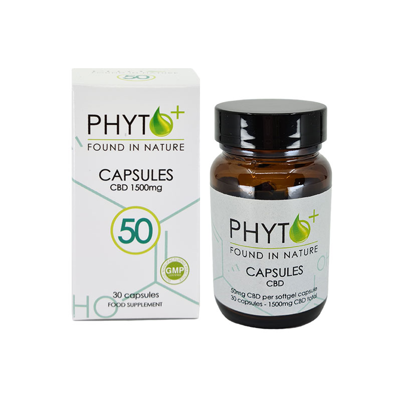 CBD Hemp Oil Capsules 50 mg